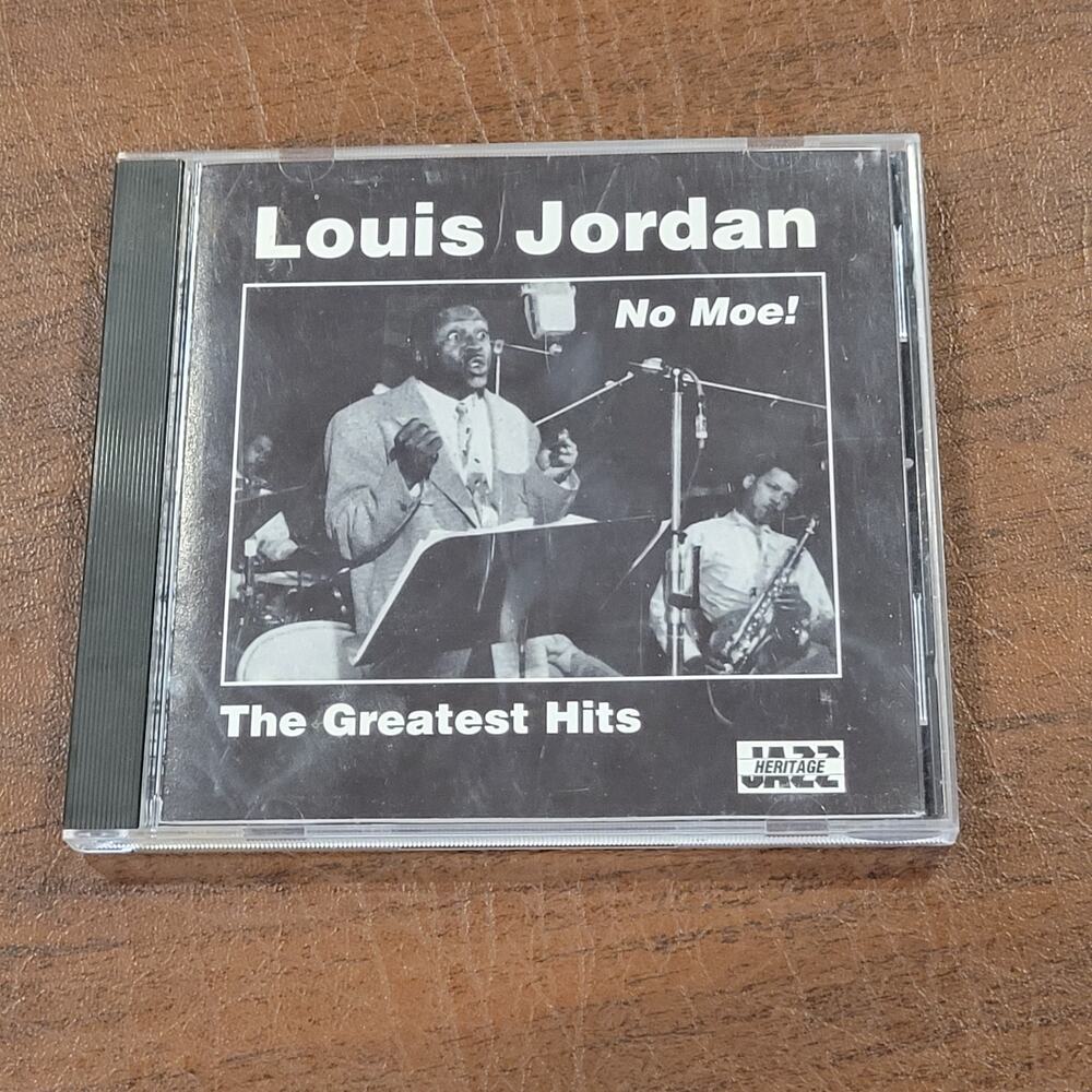 Louis Jordan No Moe! The Greatest hits CD @1994 Jazz Heritage Inc.